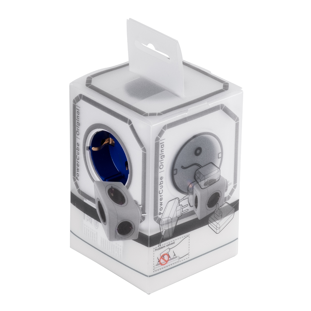 GLOBOSTAR® POWERCUBE 79629 Πολύπριζο 5 Θέσεων με 5 x EU Schuko Πρίζες Ασφαλείας Childproof AC 220-240V 3680W/16A Max Load IP20 - Λευκό & Μπλε - Μ7.5 x Π11.5 x Υ7.5cm 10 GLOBOSTAR® POWERCUBE 79629 Πολύπριζο 5 Θέσεων με 5 x EU Schuko Πρίζες Ασφαλείας Childproof AC 220-240V 3680W/16A Max Load IP20 - Λευκό & Μπλε - Μ7.5 x Π11.5 x Υ7.5cm - Image 9