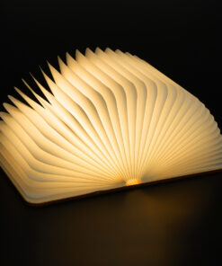 GloboStar® GLOBOSTAR® BOOKDECO 79635 Μοντέρνο Επιτραπέζιο Φωτιστικό Πορτατίφ LED 4W 350lm 180° DC 5V με USB 2.0 & Επαναφορτιζόμενη Μπαταρία Li-ion 3.2V 1000mAh IP20 Θερμό Λευκό 2700K - Μπεζ - Μ21.5 x Π16.5 x Υ2.2cm - 2 Χρόνια Εγγύηση