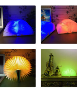 GLOBOSTAR® BOOKDECO 79636 Μοντέρνο Επιτραπέζιο Φωτιστικό Πορτατίφ LED 4W 250lm 180° DC 5V με USB 2.0 & Επαναφορτιζόμενη Μπαταρία Li-ion 3.2V 1000mAh IP20 Πολύχρωμο RGB - Μπεζ - Μ21.5 x Π16.5 x Υ2.2cm - 2 Χρόνια Εγγύηση 26 79636 13