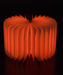 Alternative view of GLOBOSTAR® BOOKDECO 79636 Μοντέρνο Επιτραπέζιο Φωτιστικό Πορτατίφ LED 4W 250lm 180° DC 5V με USB 2.0 & Επαναφορτιζόμενη Μπαταρία Li-ion 3.2V 1000mAh IP20 Πολύχρωμο RGB - Μπεζ - Μ21.5 x Π16.5 x Υ2.2cm - 2 Χρόνια Εγγύηση