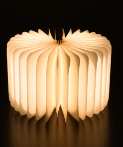 GLOBOSTAR® BOOKDECO 79636 Μοντέρνο Επιτραπέζιο Φωτιστικό Πορτατίφ LED 4W 250lm 180° DC 5V με USB 2.0 & Επαναφορτιζόμενη Μπαταρία Li-ion 3.2V 1000mAh IP20 Πολύχρωμο RGB - Μπεζ - Μ21.5 x Π16.5 x Υ2.2cm - 2 Χρόνια Εγγύηση 16 79636 3