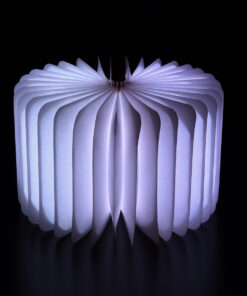 GLOBOSTAR® BOOKDECO 79636 Μοντέρνο Επιτραπέζιο Φωτιστικό Πορτατίφ LED 4W 250lm 180° DC 5V με USB 2.0 & Επαναφορτιζόμενη Μπαταρία Li-ion 3.2V 1000mAh IP20 Πολύχρωμο RGB - Μπεζ - Μ21.5 x Π16.5 x Υ2.2cm - 2 Χρόνια Εγγύηση 19 79636 6