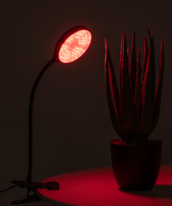 GLOBOSTAR® GROWME 79648 Φωτιστικό Ανάπτυξης Φυτών με Ενσωματωμένο Χειριστήριο LED 5W 150lm 120° DC 5V με USB 2.0 IP20 Πολύχρωμο Πλήρους Φάσματος Κόκκινο 660nm & Μπλε 450nm & UVIR 730nm Dimmable - Sanan SMD Chip - Μαύρο - Μ10 x Π20 x Υ36cm - 2 Χρόνια Εγγύηση 25 79648 13