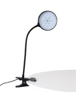 Alternative view of GLOBOSTAR® GROWME 79648 Φωτιστικό Ανάπτυξης Φυτών με Ενσωματωμένο Χειριστήριο LED 5W 150lm 120° DC 5V με USB 2.0 IP20 Πολύχρωμο Πλήρους Φάσματος Κόκκινο 660nm & Μπλε 450nm & UVIR 730nm Dimmable - Sanan SMD Chip - Μαύρο - Μ10 x Π20 x Υ36cm - 2 Χρόνια Εγγύηση