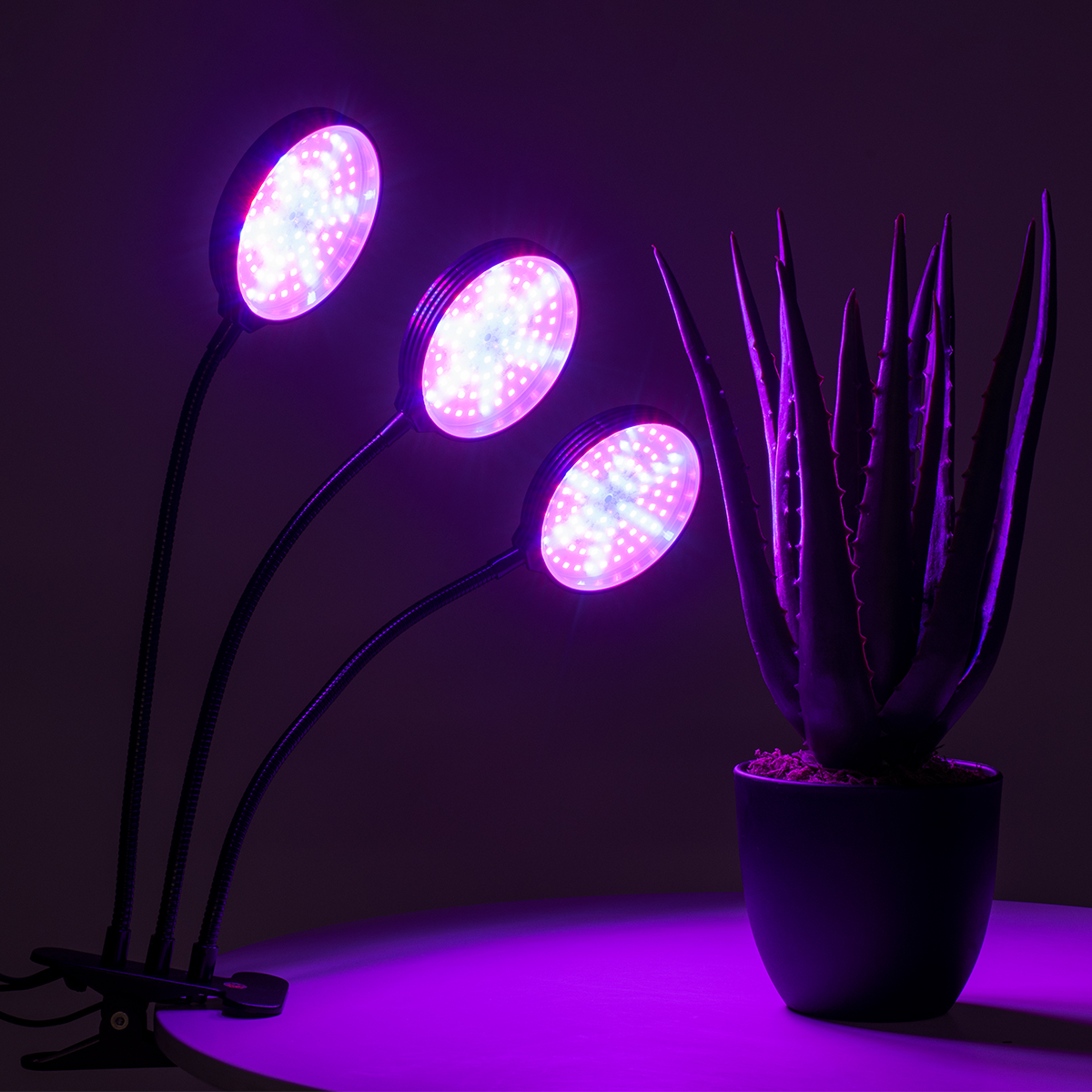 GloboStar® 79652 Grow Light Full Spectrum LED Φωτιστικό Ανάπτυξης Φυτών Γλάστρας με 3 Κινούμενες Κεφαλές & Βάση Clip SMD 2835 15W 160° DC 5V IP20 με Dimmer & Timer Εσωτερικού Χώρου για Κάλυψη Επιφάνειας 1m x 1m Πλήρους Φάσματος Φωτισμού 12 GloboStar® 79652 Grow Light Full Spectrum LED Φωτιστικό Ανάπτυξης Φυτών Γλάστρας με 3 Κινούμενες Κεφαλές & Βάση Clip SMD 2835 15W 160° DC 5V IP20 με Dimmer & Timer Εσωτερικού Χώρου για Κάλυψη Επιφάνειας 1m x 1m Πλήρους Φάσματος Φωτισμού - Image 10
