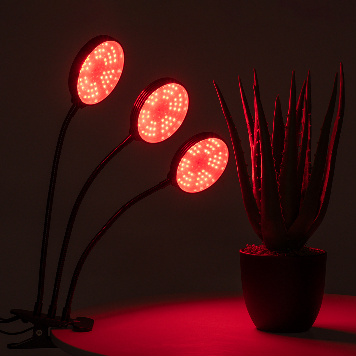 GloboStar® 79652 Grow Light Full Spectrum LED Φωτιστικό Ανάπτυξης Φυτών Γλάστρας με 3 Κινούμενες Κεφαλές & Βάση Clip SMD 2835 15W 160° DC 5V IP20 με Dimmer & Timer Εσωτερικού Χώρου για Κάλυψη Επιφάνειας 1m x 1m Πλήρους Φάσματος Φωτισμού 14 GloboStar® 79652 Grow Light Full Spectrum LED Φωτιστικό Ανάπτυξης Φυτών Γλάστρας με 3 Κινούμενες Κεφαλές & Βάση Clip SMD 2835 15W 160° DC 5V IP20 με Dimmer & Timer Εσωτερικού Χώρου για Κάλυψη Επιφάνειας 1m x 1m Πλήρους Φάσματος Φωτισμού - Image 12