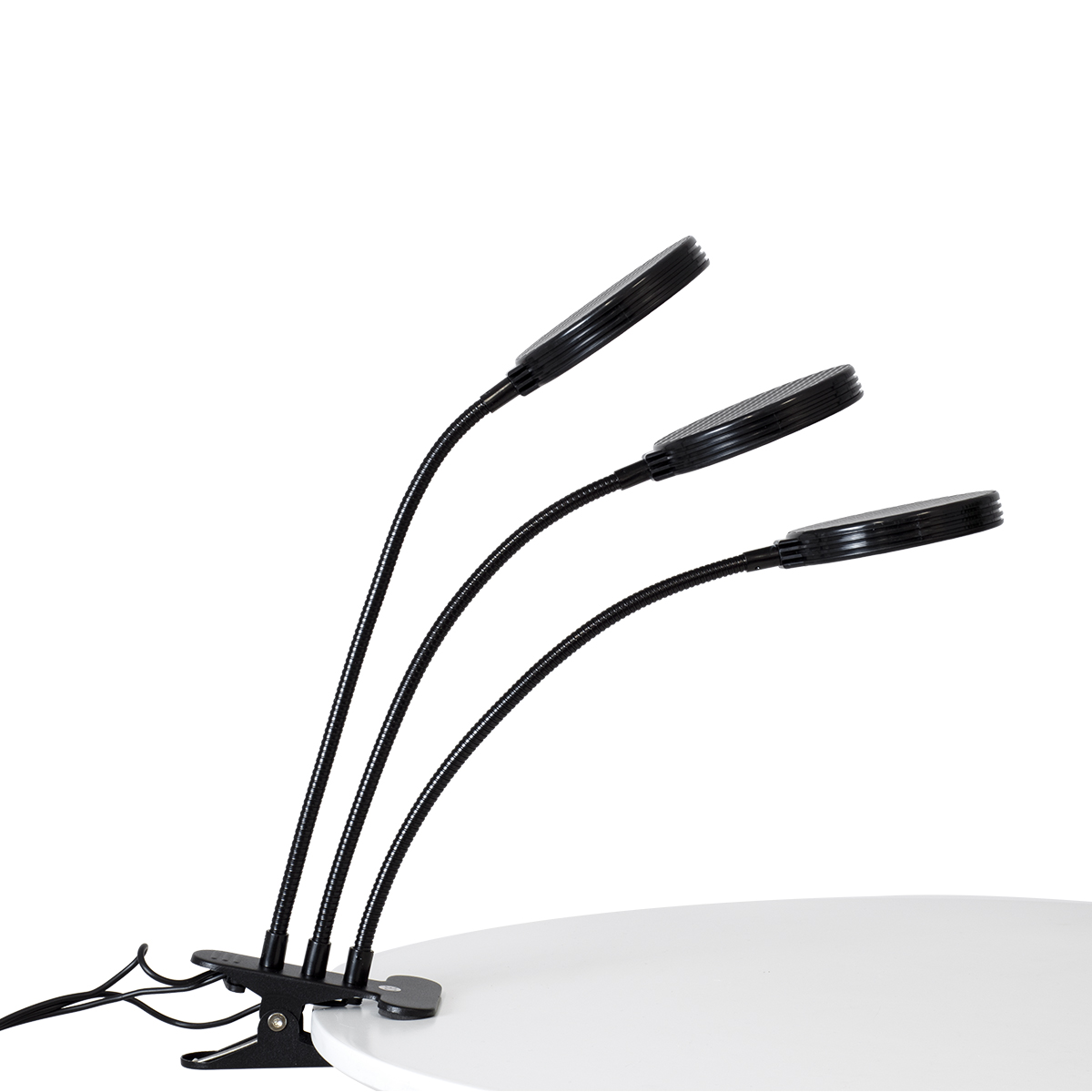 GloboStar® 79652 Grow Light Full Spectrum LED Φωτιστικό Ανάπτυξης Φυτών Γλάστρας με 3 Κινούμενες Κεφαλές & Βάση Clip SMD 2835 15W 160° DC 5V IP20 με Dimmer & Timer Εσωτερικού Χώρου για Κάλυψη Επιφάνειας 1m x 1m Πλήρους Φάσματος Φωτισμού 6 GloboStar® 79652 Grow Light Full Spectrum LED Φωτιστικό Ανάπτυξης Φυτών Γλάστρας με 3 Κινούμενες Κεφαλές & Βάση Clip SMD 2835 15W 160° DC 5V IP20 με Dimmer & Timer Εσωτερικού Χώρου για Κάλυψη Επιφάνειας 1m x 1m Πλήρους Φάσματος Φωτισμού - Image 4