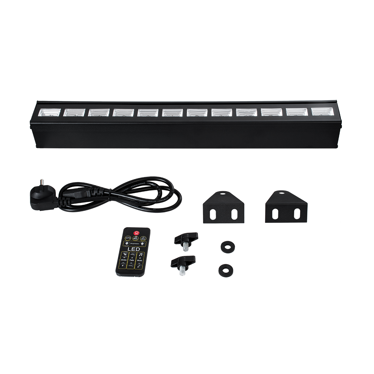 GLOBOSTAR® UVBAR 79660 Μπάρα Φωτισμού LED 36W 120° AC 220-240V IP20 Μαύρο Αλουμίνιο - UV Black Light - DMX512 & Ασύρματο Χειριστήριο IR - Μ50 x Π6 x Υ6cm - 2 Χρόνια Εγγύηση 12 GLOBOSTAR® UVBAR 79660 Μπάρα Φωτισμού LED 36W 120° AC 220-240V IP20 Μαύρο Αλουμίνιο - UV Black Light - DMX512 & Ασύρματο Χειριστήριο IR - Μ50 x Π6 x Υ6cm - 2 Χρόνια Εγγύηση - Image 11