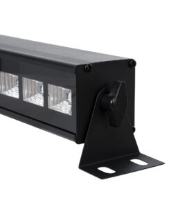 GLOBOSTAR® UVBAR 79660 Μπάρα Φωτισμού LED 36W 120° AC 220-240V IP20 Μαύρο Αλουμίνιο - UV Black Light - DMX512 & Ασύρματο Χειριστήριο IR - Μ50 x Π6 x Υ6cm - 2 Χρόνια Εγγύηση 18 79660 7