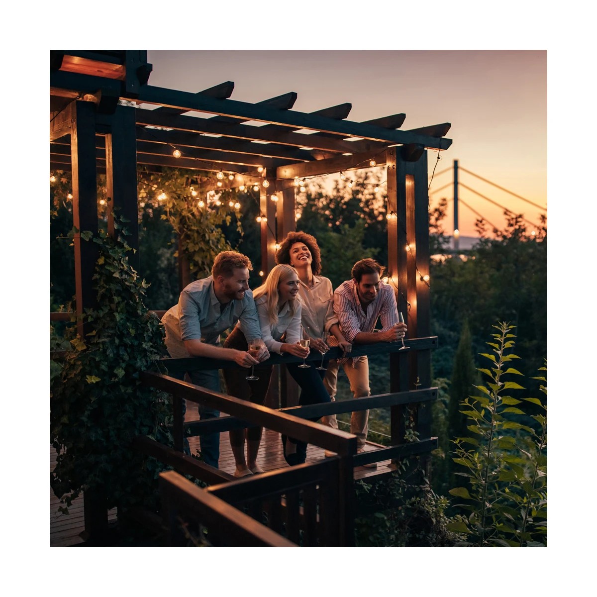 GLOBOSTAR® TWILIGHT 79668 Μοντέρνο Φωτιστικό Κήπου Γιρλάντα 10.5m με 30 Λάμπες & IR Ασύρματο Χειριστήριο LED 18W 1620lm 360° DC 3.7V με Ενσωματωμένο Φωτοβολταϊκό Panel 5.5V 3W & Επαναφορτιζόμενη Μπαταρία Li-ion 3.6V 2x18650 4400mAh Αδιάβροχο IP65 Θερμό Λευκό 2700Κ Dimmable - Sanan SMD Chip - Μαύρο & Διάφανο - Μ1050 x Π4 x Υ7cm - 2 Χρόνια Εγγύηση 14 GLOBOSTAR® TWILIGHT 79668 Μοντέρνο Φωτιστικό Κήπου Γιρλάντα 10.5m με 30 Λάμπες & IR Ασύρματο Χειριστήριο LED 18W 1620lm 360° DC 3.7V με Ενσωματωμένο Φωτοβολταϊκό Panel 5.5V 3W & Επαναφορτιζόμενη Μπαταρία Li-ion 3.6V 2x18650 4400mAh Αδιάβροχο IP65 Θερμό Λευκό 2700Κ Dimmable - Sanan SMD Chip - Μαύρο & Διάφανο - Μ1050 x Π4 x Υ7cm - 2 Χρόνια Εγγύηση - Image 13