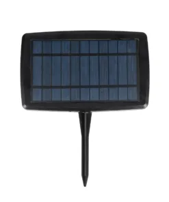 GLOBOSTAR® TWILIGHT 79668 Μοντέρνο Φωτιστικό Κήπου Γιρλάντα 10.5m με 30 Λάμπες & IR Ασύρματο Χειριστήριο LED 18W 1620lm 360° DC 3.7V με Ενσωματωμένο Φωτοβολταϊκό Panel 5.5V 3W & Επαναφορτιζόμενη Μπαταρία Li-ion 3.6V 2x18650 4400mAh Αδιάβροχο IP65 Θερμό Λευκό 2700Κ Dimmable - Sanan SMD Chip - Μαύρο & Διάφανο - Μ1050 x Π4 x Υ7cm - 2 Χρόνια Εγγύηση 17 79668 5