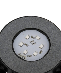 GloboStar® 79683 Φωτιστικό Ενυδρείου & Οξυγονωτής / Μηχανισμός Φυσαλίδων Φ10cm LED 9W 180° AC 230V Αδιάβροχο IP68 με Ασύρματο Χειριστήριο IR Πολύχρωμο RGB 10 79683 4