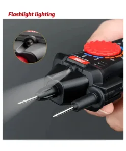 GloboStar® 79693 Ψηφιακό Φορητό Πολύμετρο TASI TA802A με Θήκη Προστασίας Μαύρο 34 79693 14