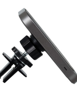 GloboStar® 79695 Μαγνητική Βάση Κινητού Αυτοκινήτου Max 15W USB σε USB Type-C με Κλιπ στον Αεραγωγό - Ασύρματη Φόρτιση MagSafe QuickCharge 3.0 10 79695 3