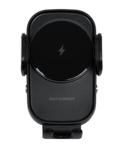 Alternative view of GloboStar® 79696 Μαγνητική Βάση Κινητού Αυτοκινήτου Smart Chip Max 15W USB σε USB Type-C με Κλιπ στον Αεραγωγό - Ασύρματη Φόρτιση και Υποστήριξη προσαρμογής για Διαφορετικά Κινητά Τηλέφωνα MagSafe QuickCharge 3.0