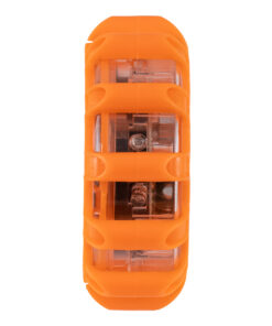 GLOBOSTAR® EMERGENCIA 79697 Φωτιστικό Έκτακτης Ανάγκης για Οχήματα με Μαγνήτη & Φακό LED 2W 140lm 360° DC 5V με 3xAAA Μπαταρίες Αδιάβροχο IP65 Κόκκινο & Ψυχρό Λευκό 6000K - Πορτοκαλί - Μ10 x Π10 x Υ3.5cm - 1 Χρόνο Εγγύηση 23 79697 7