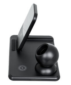 GloboStar® 79699 Επιτραπέζια Σταθερή Βάση Ασύρματης Φόρτισης Fast Charging για Κινητά - Earphones - Smart Watches - Pencil 4 Καναλιών - 1 Channel 15W Max (Phone) - 2 Channel 3W (Airpod) - 3 Channel 2W (Watch) - 4 Channel 2W (Pencil) 9 79699 3