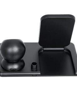 GloboStar® 79699 Επιτραπέζια Σταθερή Βάση Ασύρματης Φόρτισης Fast Charging για Κινητά - Earphones - Smart Watches - Pencil 4 Καναλιών - 1 Channel 15W Max (Phone) - 2 Channel 3W (Airpod) - 3 Channel 2W (Watch) - 4 Channel 2W (Pencil) 10 79699 4