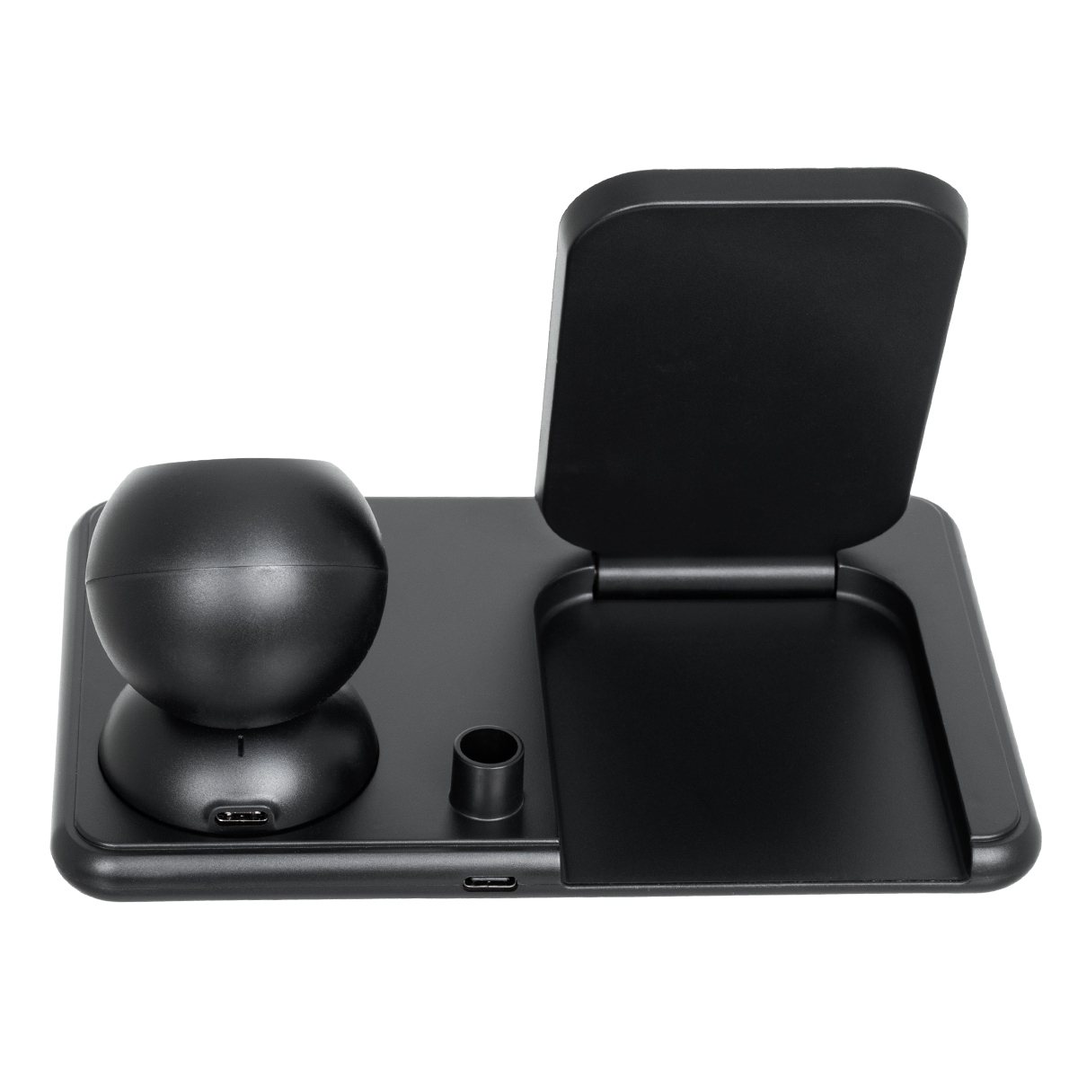 GloboStar® 79699 Επιτραπέζια Σταθερή Βάση Ασύρματης Φόρτισης Fast Charging για Κινητά - Earphones - Smart Watches - Pencil 4 Καναλιών - 1 Channel 15W Max (Phone) - 2 Channel 3W (Airpod) - 3 Channel 2W (Watch) - 4 Channel 2W (Pencil) 5 GloboStar® 79699 Επιτραπέζια Σταθερή Βάση Ασύρματης Φόρτισης Fast Charging για Κινητά - Earphones - Smart Watches - Pencil 4 Καναλιών - 1 Channel 15W Max (Phone) - 2 Channel 3W (Airpod) - 3 Channel 2W (Watch) - 4 Channel 2W (Pencil) - Image 4