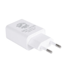 Alternative view of GloboStar® 79708 Φορτιστής Πρίζας Charger 1x Type-A USB Port DC 5V 1A Max 5W