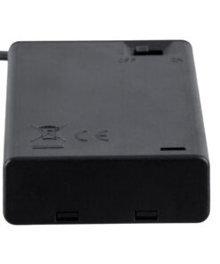 GLOBOSTAR® USBGARLAND 79791 Κουτί Τροφοδοσίας με USB & Διακόπτη On/Off για Γιρλάντες LED DC 5V με 3xAA Μπαταρίες IP44 - Μαύρο - Μ6.8 x Π4.8 x Υ1.8cm 13 79791 5