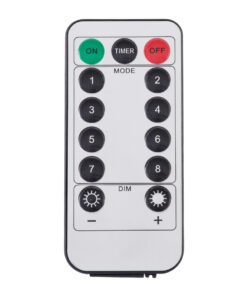 GloboStar® 79795 Διακοσμητική Γιρλάντα Μπαταρίας (3xAAA Δεν Περιλαμβάνονται) 200 LED 3 Watt και Ασύρματο Χειριστήριο 8 Προγραμμάτων Φωτισμού Dimmable Θερμό Λευκό 3000K 11 79795 6