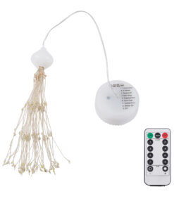 GloboStar® GloboStar® 79797 Διακοσμητική Γιρλάντα Μπαταρίας (3xAAA Δεν Περιλαμβάνονται) 200 LED 3 Watt και Ασύρματο Χειριστήριο 8 Προγραμμάτων Φωτισμού Dimmable Πολύχρωμο RGB