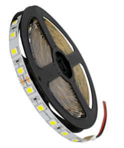 GloboStar® GLOBOSTAR® LUMAR 70220 Ταινία LED 14.4W/m 1584lm/m 120° DC 24V IP20 60 x SMD5050 Chip/m Ψυχρό Λευκό 6000K Dimmable - Μ500 x Π1 x Υ0.2cm - Ρολό 5 Μέτρων - 5 Χρόνια Εγγύηση