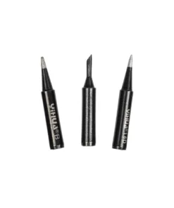 GloboStar® GLOBOSTAR® YIHUA-900M 79948 Σετ 3 Κεφαλών για Σταθμό Συγκόλλησης/Κολλητήρι Συμβατές με Μοντέλα Yihua - 900Μ-T-B & 900Μ-T-2CF & 900M-T-1.6D - Μ0.5 x Π0.5 x Υ4cm - Πακέτο 3 Τεμαχίων