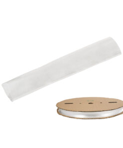 GloboStar® GloboStar® 79968-1 Θερμοσυστελλόμενο - Μακαρόνι Φ20mm/10mm - Τεμάχιο Μήκους 20cm Στεγανοποίησης για Όλες τις Neon Flex LED DC 24V & DC 230V Αδιάβροχο IP65 Μ20 x Π3.5 x Υ0.3cm - Διάφανο