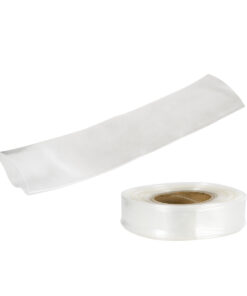 GloboStar® GloboStar® 79969-1 Θερμοσυστελλόμενο - Μακαρόνι Φ30mm/15mm - Τεμάχιο Μήκους 20cm Στεγανοποίησης για Όλες τις Neon Flex LED DC 24V & DC 230V Αδιάβροχο IP65 Μ20 x Π5 x Υ0.35cm - Διάφανο