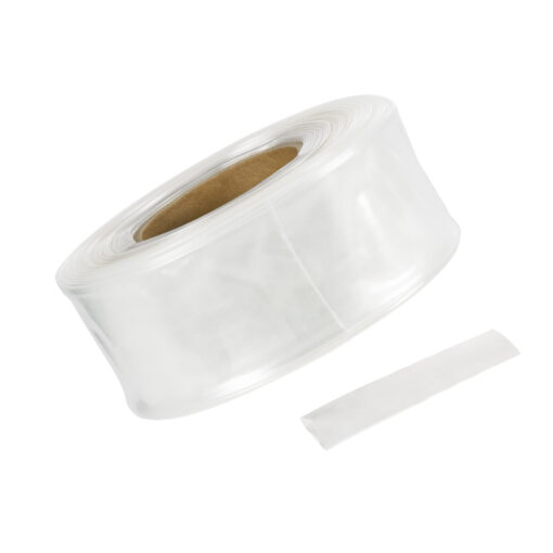 GloboStar® GloboStar® 79971 Θερμοσυστελλόμενο - Μακαρόνι Φ50mm/25mm - Ρολό Μήκους 25m Στεγανοποίησης για Όλες τις Neon Flex LED DC 24V & DC 230V Αδιάβροχο IP65 Φ21 x Υ8.5cm - Διάφανο