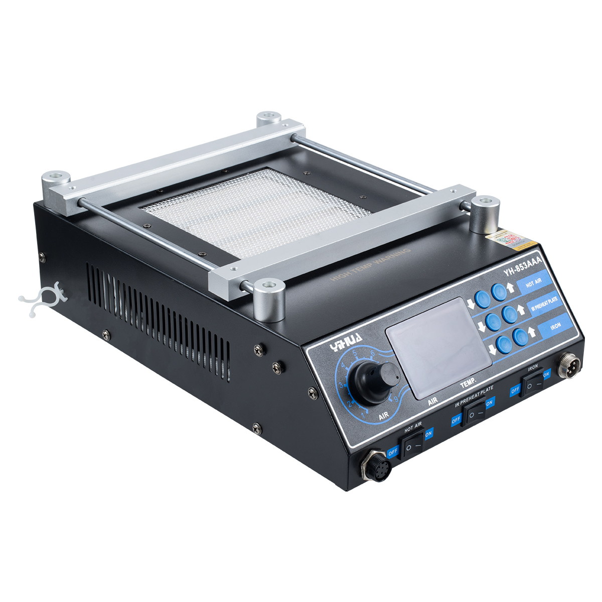 GloboStar® 79973 Ψηφιακός Σταθμός Συγκόλλησης 3in1 με Ψηφιακή Οθόνη - Κολλητήρι - Πιστόλι Θερμού Αέρα Hot Air Soldering Welding Gun - Φούρνος Πλακετών Solder Preheat Welding Oven PCB και PID Προγραμματιζόμενο Σύστημα Ελέγχου Θερμοκρασίας - 1200W 4 GloboStar® 79973 Ψηφιακός Σταθμός Συγκόλλησης 3in1 με Ψηφιακή Οθόνη - Κολλητήρι - Πιστόλι Θερμού Αέρα Hot Air Soldering Welding Gun - Φούρνος Πλακετών Solder Preheat Welding Oven PCB και PID Προγραμματιζόμενο Σύστημα Ελέγχου Θερμοκρασίας - 1200W - Image 2