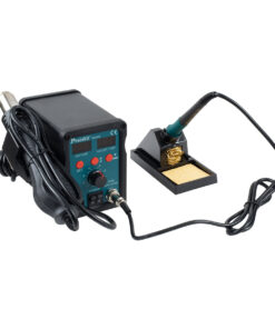 GloboStar® GloboStar® 79979 ProsKit SS-979 Ψηφιακός Σταθμός Συγκόλλησης 2in1 με Dual Digital Ψηφιακή Οθόνη - Κολλητήρι - Πιστόλι Θερμού Αέρα Hot Air Soldering Welding Gun και PID Προγραμματιζόμενο Σύστημα Ελέγχου Θερμοκρασίας - 760W