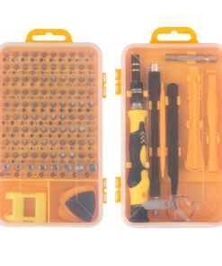 GloboStar® 79998 Επαγγελματικό Mini Σετ Εργαλείων 115 Εξαρτημάτων σε 1 DIY Tool Kit - Για Επισκευές iPhone,Samsung κλπ Κινητά Τηλέφωνα - PC - Laptop - Xbox - Ρολογιών - Οπτικά - Γυαλιά και Γενικών Μικρόεπισκευών Λεπτομέρειας με Μαγνητικό Κατσαβίδι 10 79998 2