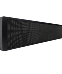 GloboStar® GLOBOSTAR®DISPLAY 90330 Κυλιόμενη Ψηφιακή Επιγραφή P10 Διπλής Όψης LED AC 220-240V Αδιάβροχο IP65 Ψυχρό Λευκό 6000K - WiFi Control μέσω FK APP - Αισθητήρας Θερμοκρασίας & Υγρασίας - Μ168 x Π12 x Υ40cm - 2 Χρόνια Εγγύηση