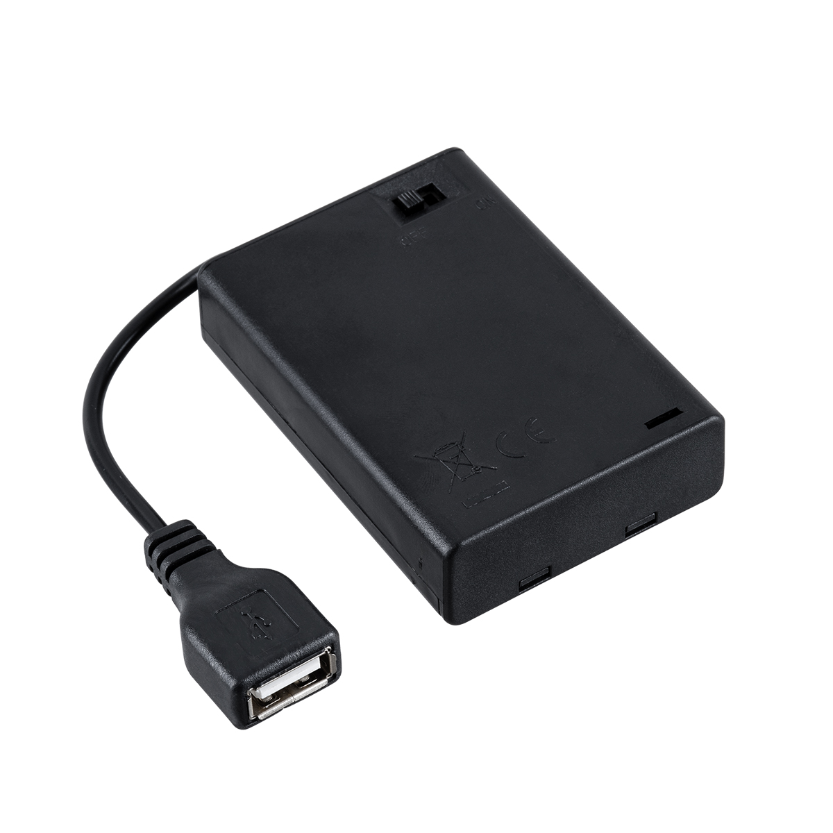 GLOBOSTAR® USBGARLAND 79791 Κουτί Τροφοδοσίας με USB & Διακόπτη On/Off για Γιρλάντες LED DC 5V με 3xAA Μπαταρίες IP44 - Μαύρο - Μ6.8 x Π4.8 x Υ1.8cm 3 GloboStar® GLOBOSTAR® USBGARLAND 79791 Κουτί Τροφοδοσίας με USB & Διακόπτη On/Off για Γιρλάντες LED DC 5V με 3xAA Μπαταρίες IP44 - Μαύρο - Μ6.8 x Π4.8 x Υ1.8cm