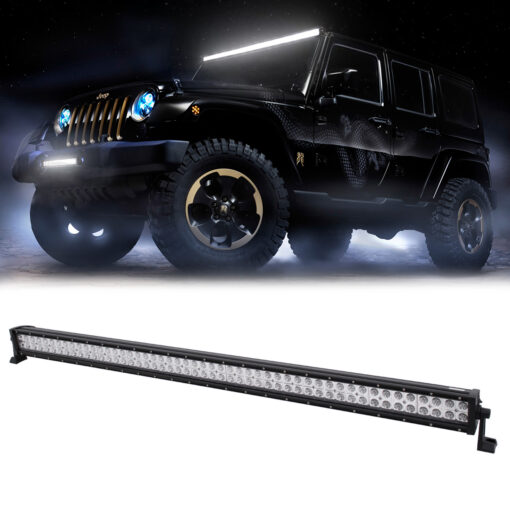 GloboStar® GloboStar® 85465 PRO Series Μπάρα Ίσια - Straight για Αυτοκίνητα & Φορτηγά LED CREE XBD 300W 30000lm DC 10-30V Αδιάβροχη IP65 Ψυχρό Λευκό 6000K