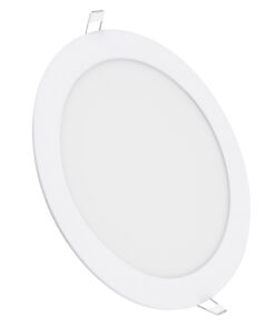 GloboStar® GloboStar® 60189 Χωνευτό LED Panel Φ22cm 20W 2120lm 120° AC 220-240V IP20 Φ22.2 x Υ1.9cm Φυσικό Λευκό 4500K - 3 Years Warranty