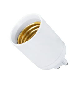 GloboStar® GloboStar® 78968 Πλαστικός Αντάπτορας Μετατροπέας από 1xG9 Ντουί σε 1xE27 Ντουί Λευκό Φ3.4 x Υ6cm