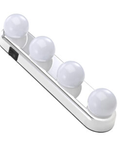 GloboStar® GloboStar® 79046 Φωτιστικό για Μακιγιάζ - Καθρέπτη - Πίνακα - Ντουλάπας Μπαταρίας LED 8W 500lm με Διακόπτη ON/OFF Αδιάβροχο IP54 Ψυχρό Λευκό 6000K