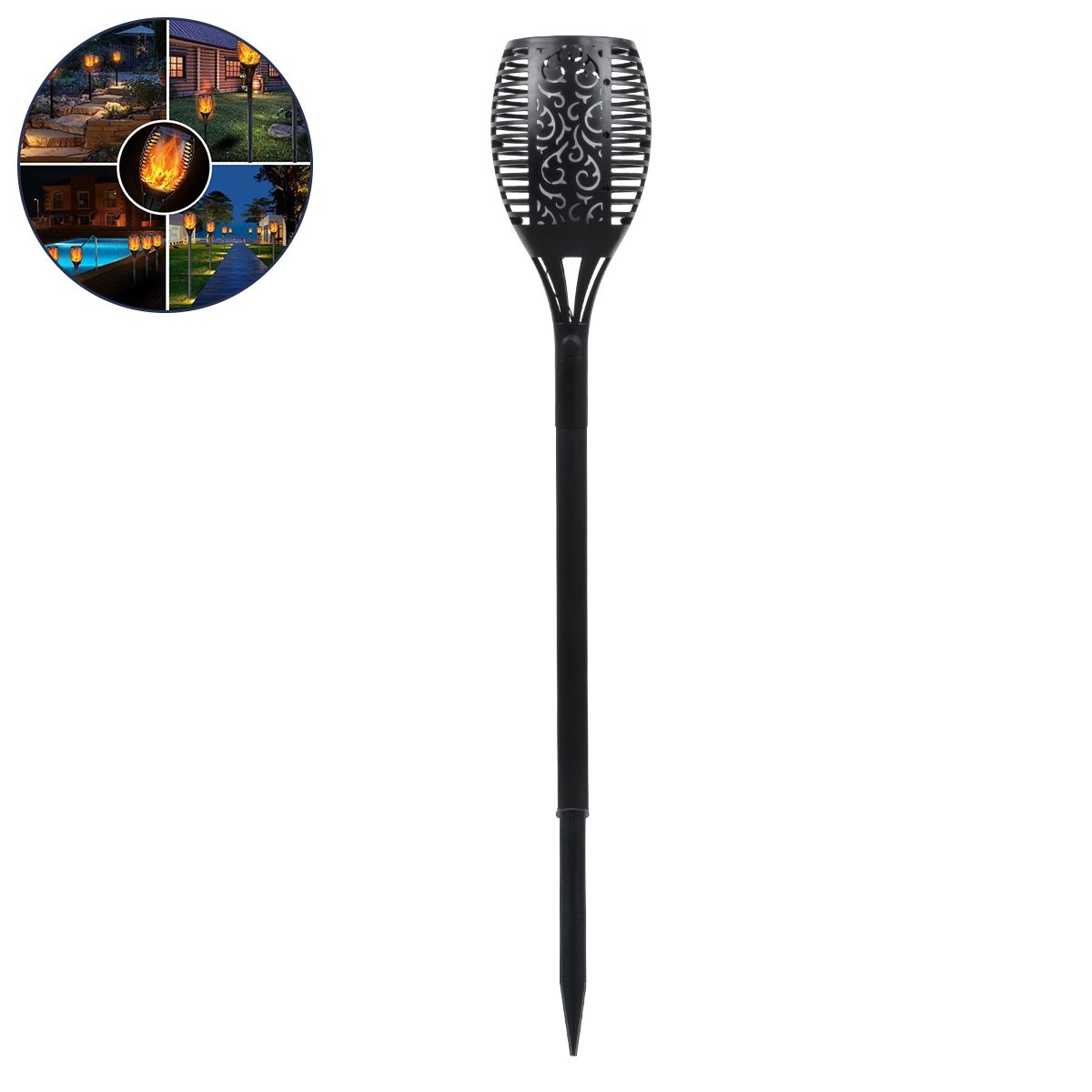 GloboStar® 71529 Αυτόνομο Ηλιακό Φωτιστικό LED SMD 5W 250lm με Ενσωματωμένη Μπαταρία 1200mAh - Φωτοβολταϊκό Πάνελ - Αισθητήρα Ημέρας-Νύχτας Φαναράκι Κήπου - Εφέ Φλόγας Διακοσμητικό Αυτόνομο Αδιάβροχο IP65 1500-2000K Φ11 x Υ75cm 3 GloboStar® GloboStar® 71529 Αυτόνομο Ηλιακό Φωτιστικό LED SMD 5W 250lm με Ενσωματωμένη Μπαταρία 1200mAh - Φωτοβολταϊκό Πάνελ - Αισθητήρα Ημέρας-Νύχτας Φαναράκι Κήπου - Εφέ Φλόγας Διακοσμητικό Αυτόνομο Αδιάβροχο IP65 1500-2000K Φ11 x Υ75cm