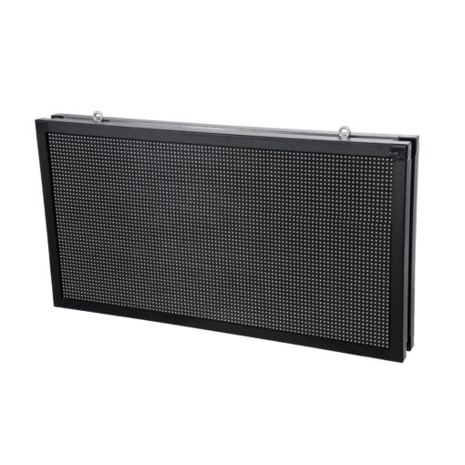 GloboStar® GLOBOSTAR®DISPLAY 90813 Κυλιόμενη Ψηφιακή Επιγραφή 96x48cm P10 Διπλής Όψης LED AC 220-240V Αδιάβροχο IP65 Πράσινο - WiFi Control μέσω FK APP - Αισθητήρας Θερμοκρασίας & Υγρασίας - Μ102 x Π11 x Υ54.5cm - 2 Χρόνια Εγγύηση