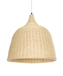 GloboStar® GLOBOSTAR® BAHAMAS 01370 Boho Κρεμαστό Φωτιστικό Οροφής με Ντουί 1 x E27 AC 220-240V IP20 - Μπεζ - Μ60 x Π60 x Υ60cm