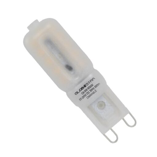 GloboStar® GloboStar® 115051 Λάμπα G9 LED 6W 590lm 320° AC 230V Ψυχρό Λευκό 6000K Dimmable