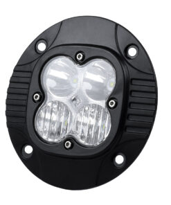 GloboStar® GloboStar® 85444 PRO Series Χωνευτός Προβολέας Εργασίας - Φώτα Ημέρας - Working Light - DRL για Αυτοκίνητα & Φορτηγά LED CREE XBD 20W 2000lm DC 10-30V Αδιάβροχο IP65 Ψυχρό Λευκό 6000K & RGB