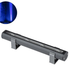 GloboStar® GLOBOSTAR® WINDOW-BARI 90539 Αρχιτεκτονικό Φωτιστικό Ανάδειξης Παραθύρων Window Light LED 12W 960lm 8x180° DC 24V Αδιάβροχο IP67 Μπλε Dimmable - Γκρι Ανθρακί - Μ30 x Π4 x Υ3.5cm - 3 Χρόνια Εγγύηση