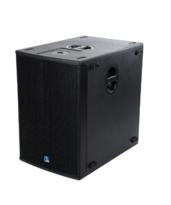 GloboStar® GLOBOSTAR® FDB K118BAS 98028 Επιδαπέδιο Ενεργό Αυτοενισχυόμενο PA Subwoofer Κολωνάτο Σύστημα με Ψηφιακό Ενισχυτή DSP SA2.68 AC 220V/50-60Hz - 600W RMS/4Ω + 600W RMS/4Ω (2400W Peak) - 1 x 18" Inches LF - IP20 - Μαύρο - Μ47.5 x Π71 x Υ70cm - 2 Χρόνια Εγγύηση