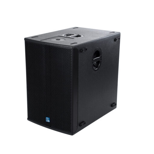 GloboStar® GLOBOSTAR® FDB K118BAS 98028 Επιδαπέδιο Ενεργό Αυτοενισχυόμενο PA Subwoofer Κολωνάτο Σύστημα με Ψηφιακό Ενισχυτή DSP SA2.68 AC 220V/50-60Hz - 600W RMS/4Ω + 600W RMS/4Ω (2400W Peak) - 1 x 18" Inches LF - IP20 - Μαύρο - Μ47.5 x Π71 x Υ70cm - 2 Χρόνια Εγγύηση