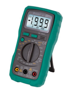 GloboStar® GloboStar® 79982 Ψηφιακό Πολύμετρο Proskit MT-1210 με Θήκη Προστασίας - Οθόνη 3 ½ - Buzzer και Βοηθητικό Φωτισμό